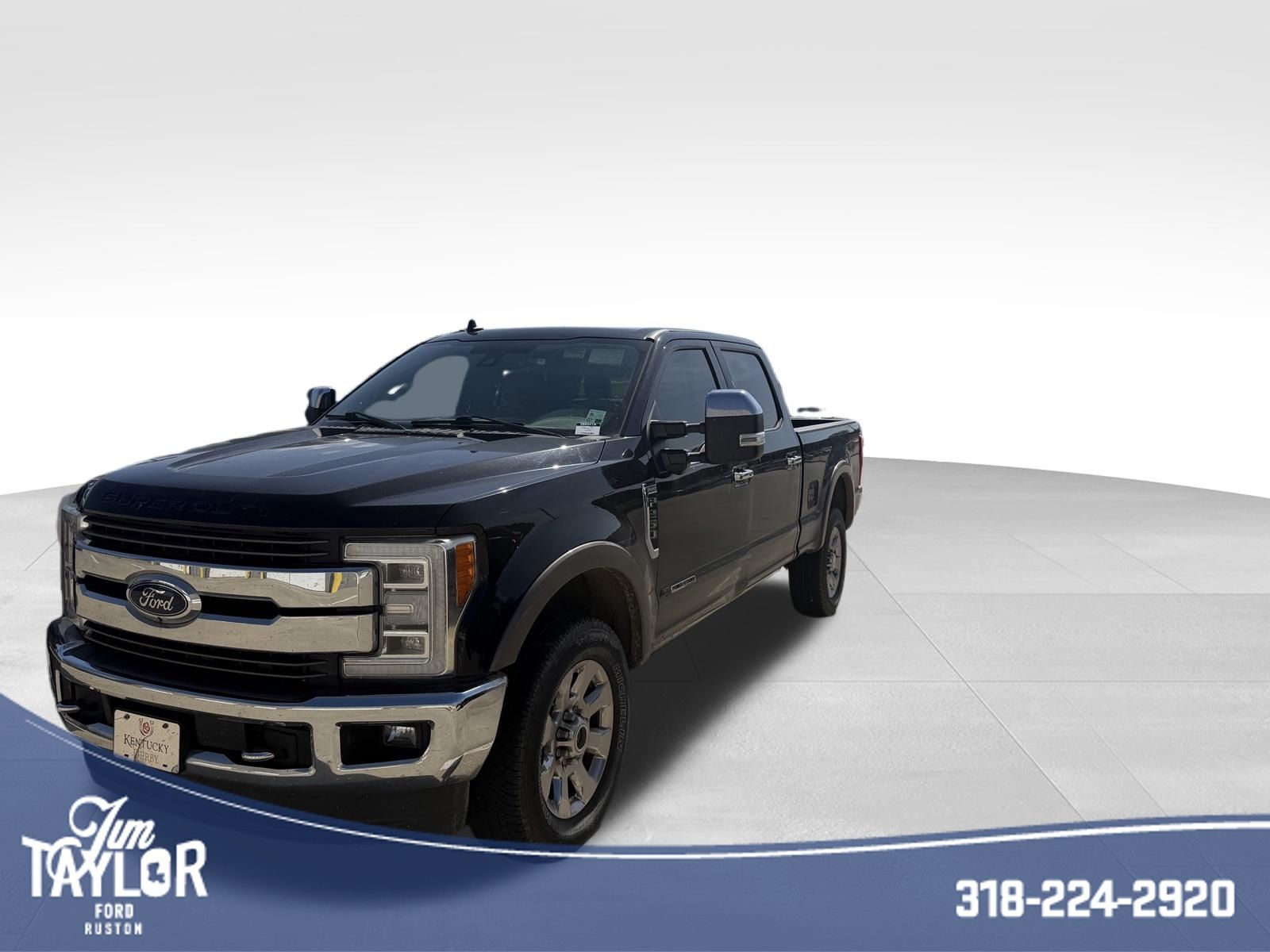 Black 2019 Ford F-250 Super Duty Pickup Truck Four-Wheel Drive 6-Speed Automatic