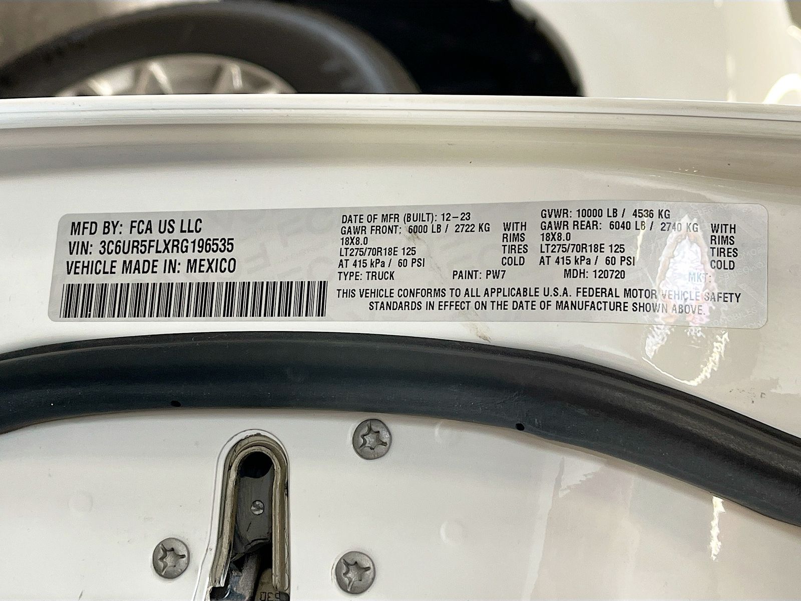 Used 2024 White Ram Laramie image 31