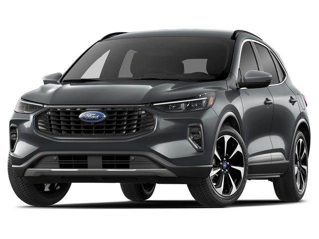 Silver Metallic 2024 Ford Escape Hybrid SUV / Crossover All-Wheel Drive Continuously Variable Transmission