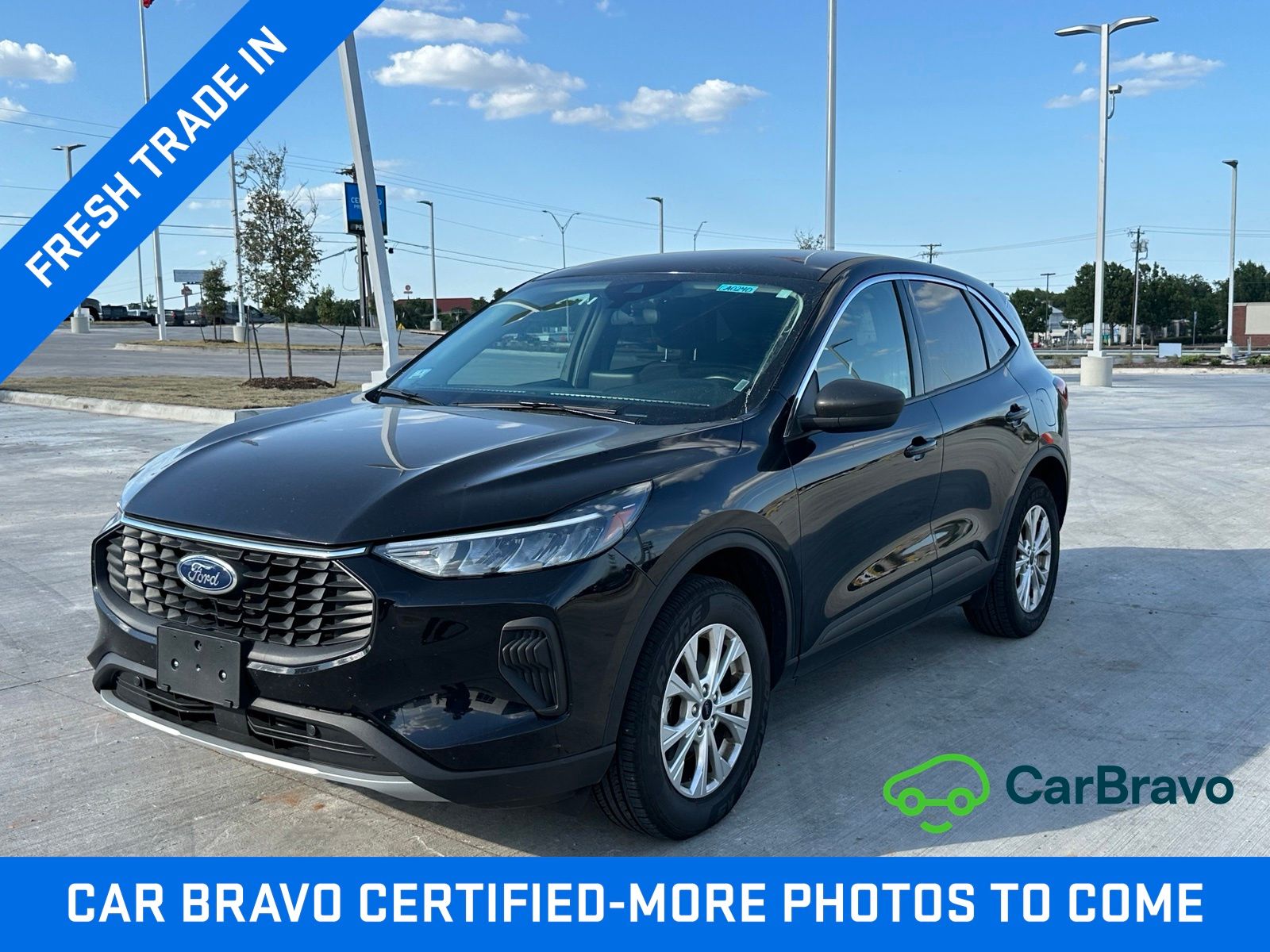 Black Metallic 2024 Ford Escape SUV / Crossover All-Wheel Drive 8-Speed Automatic