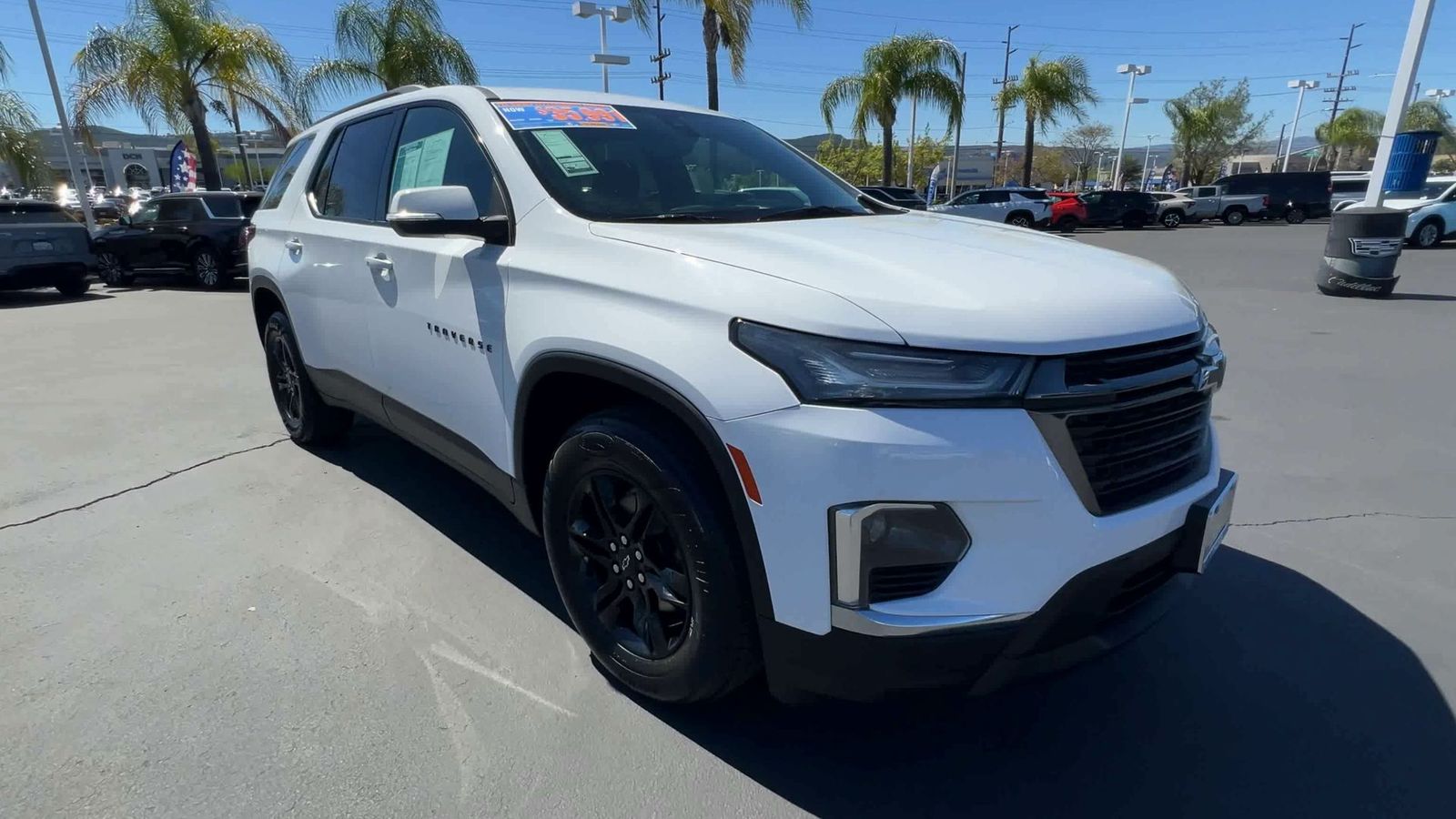 used 2023 Chevrolet Traverse car, priced at $36,076