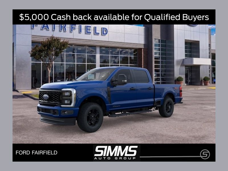 Argon Blue Metallic 2026 Ford F-250 Super Duty Pickup Truck Four-Wheel Drive Automatic
