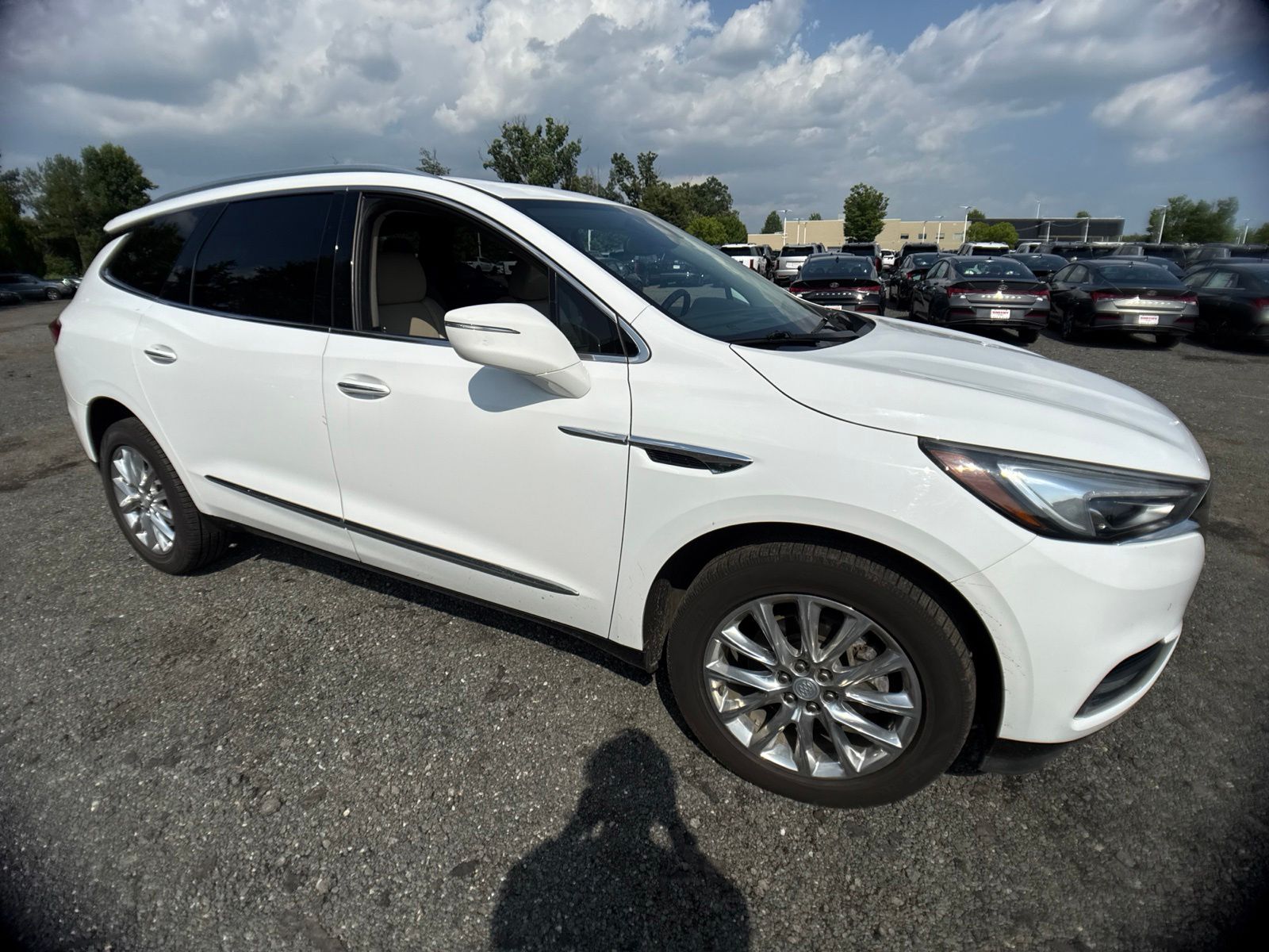 Summit White 2018 Buick Enclave SUV / Crossover Four-Wheel Drive 9-Speed Automatic