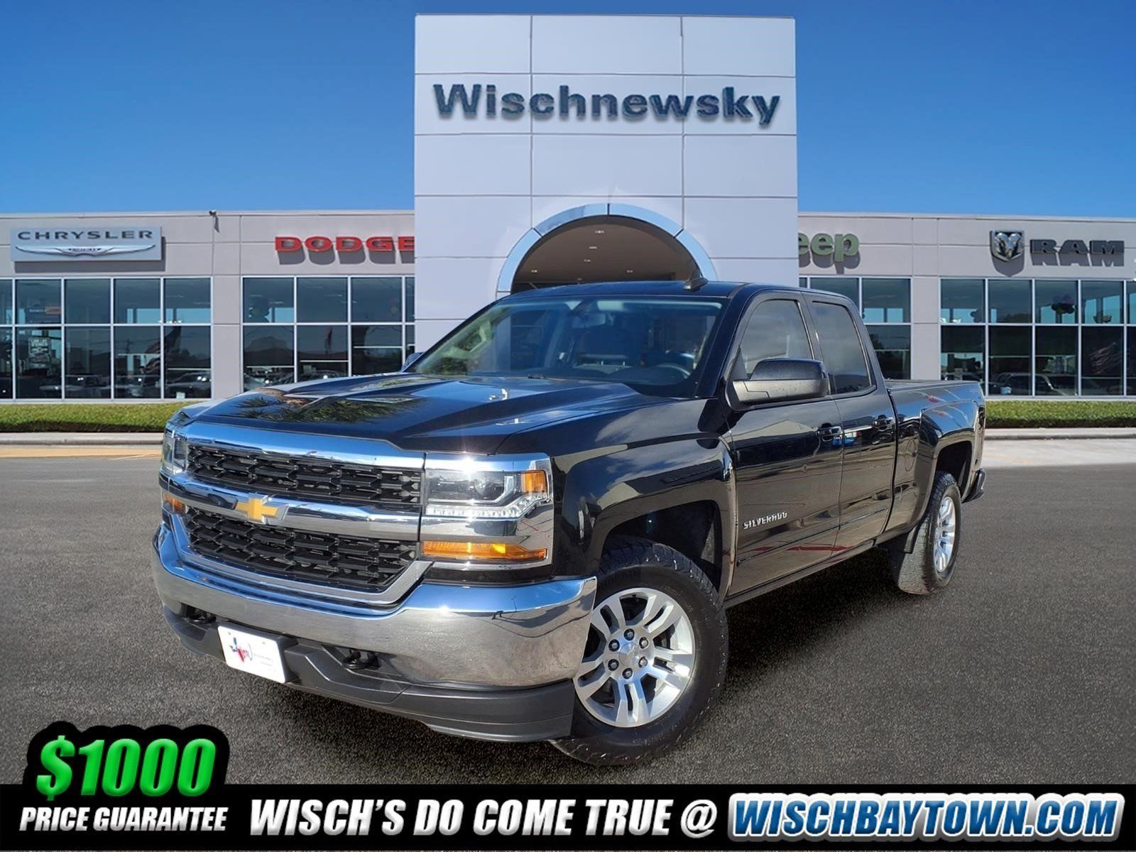 2018 Chevrolet Silverado 1500 LT Black at Classic Chevrolet Galveston