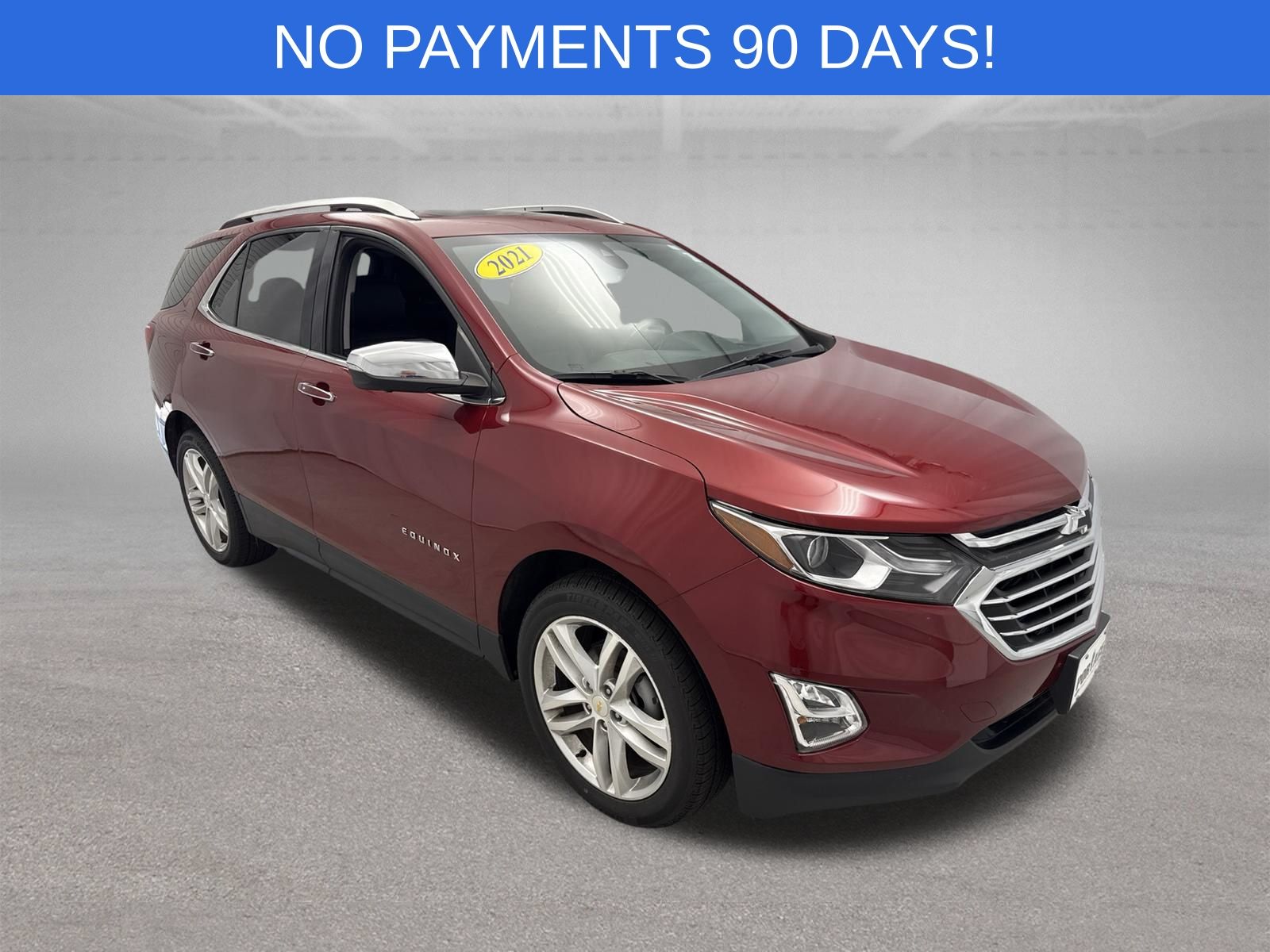 Cajun Red Tintcoat 2021 Chevrolet Equinox SUV / Crossover Four-Wheel Drive 6-Speed Automatic Overdrive