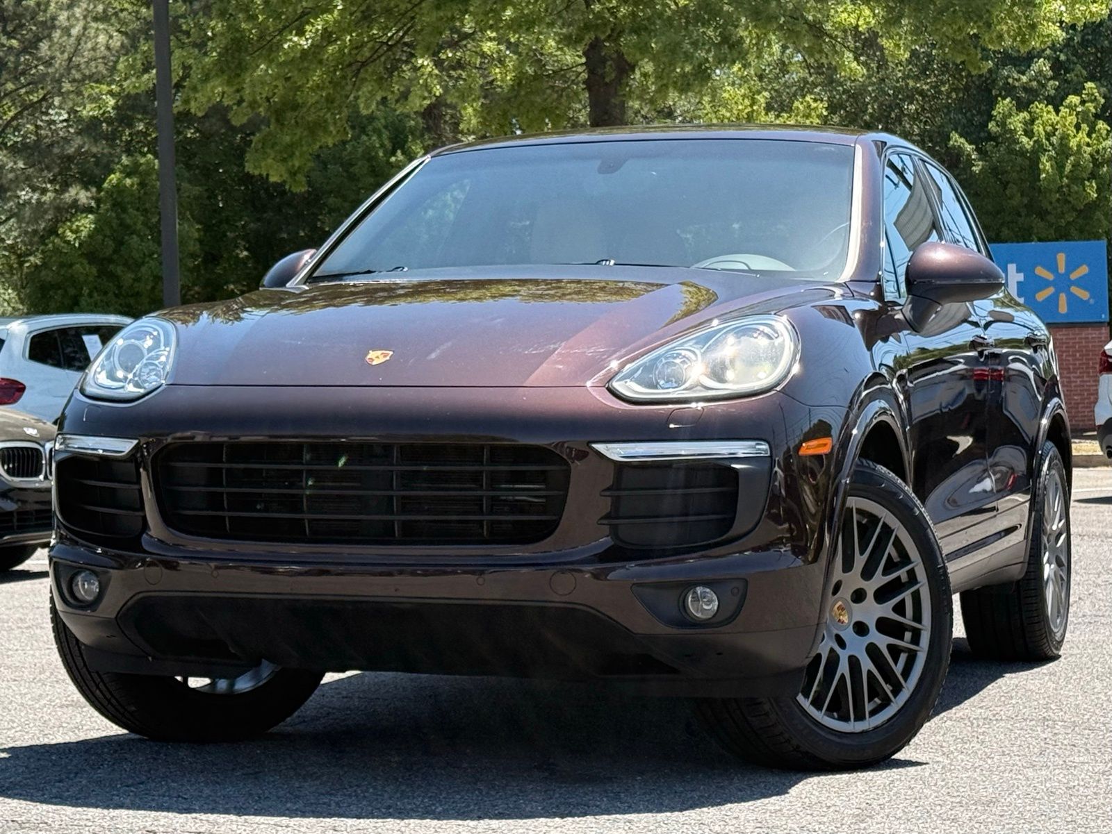 Red (Maroon) 2018 Porsche Cayenne Platinum Edition AWD SUV / Crossover All-Wheel Drive 8-Speed Automatic
