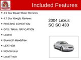 Used 2004 Lexus SC Convertible