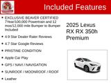 Used 2025 Lexus RX SUV