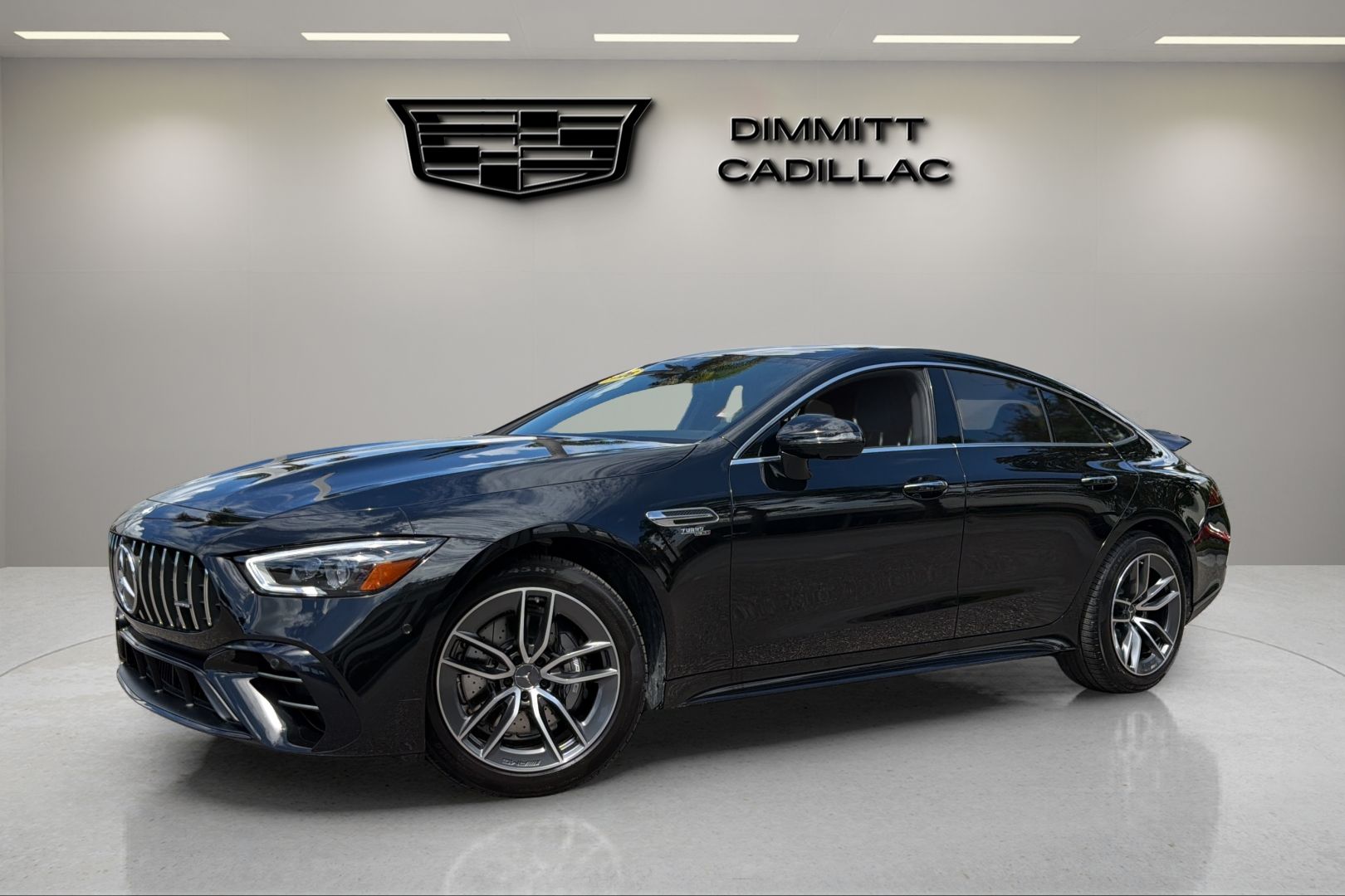Obsidian Black Metallic 2026 Mercedes-Benz AMG GT Coupe All-Wheel Drive 9-Speed Automatic