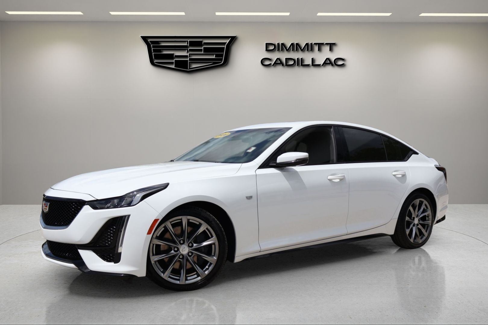 Summit White 2020 Cadillac CT5 Sport Sedan RWD Sedan Rear-Wheel Drive Automatic