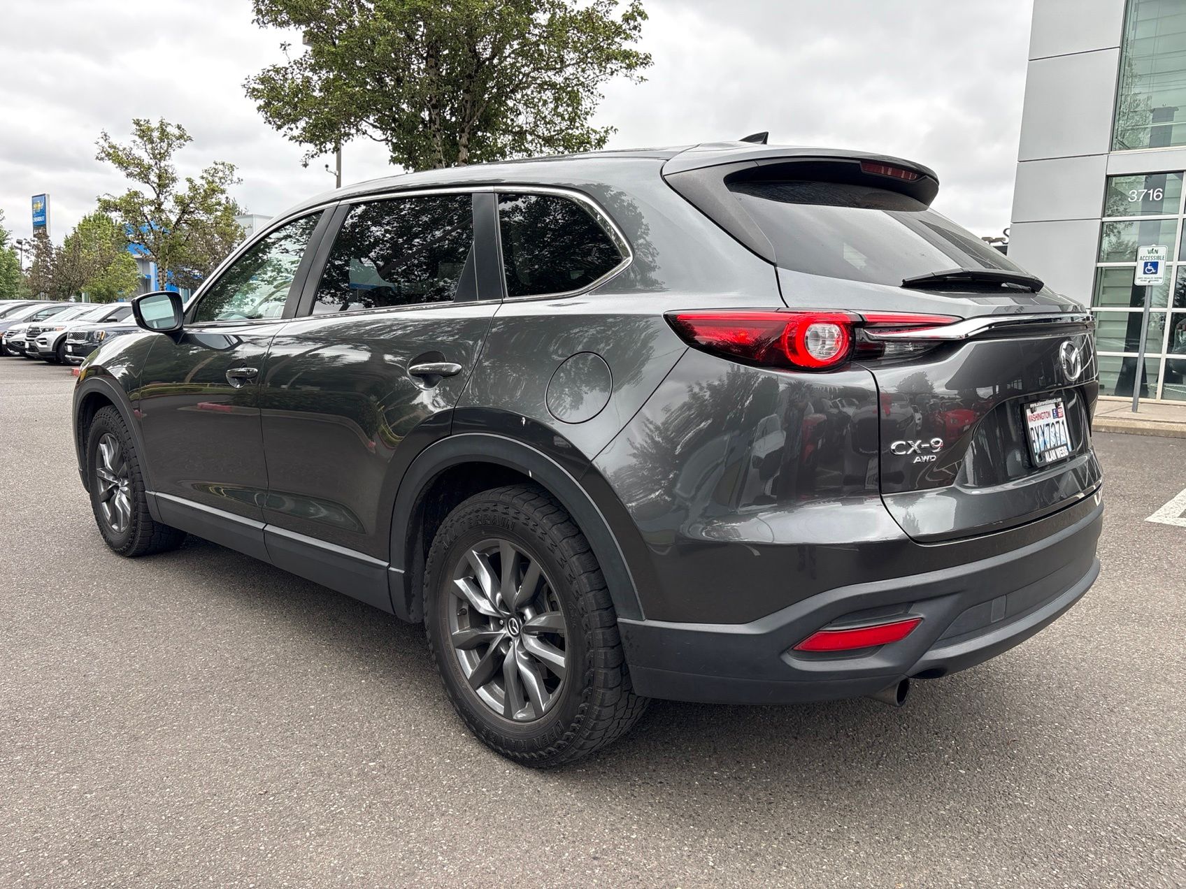Machine Gray Metallic 2020 Mazda CX-9 SUV / Crossover All-Wheel Drive 6-Speed Automatic