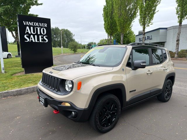 Mojave Sand 2017 Jeep Renegade Deserthawk 4WD SUV / Crossover Four-Wheel Drive 9-Speed Automatic