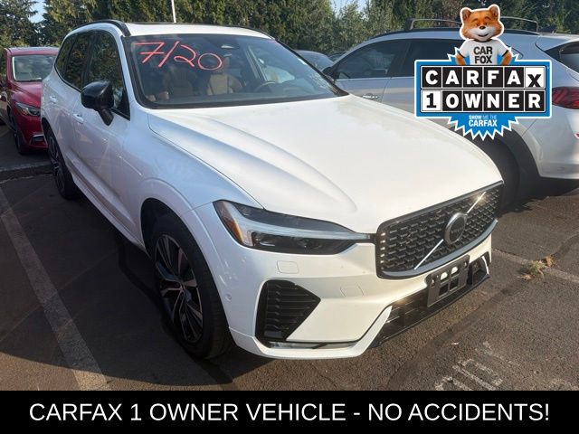 Crystal White 2023 Volvo XC60 SUV / Crossover All-Wheel Drive Automatic