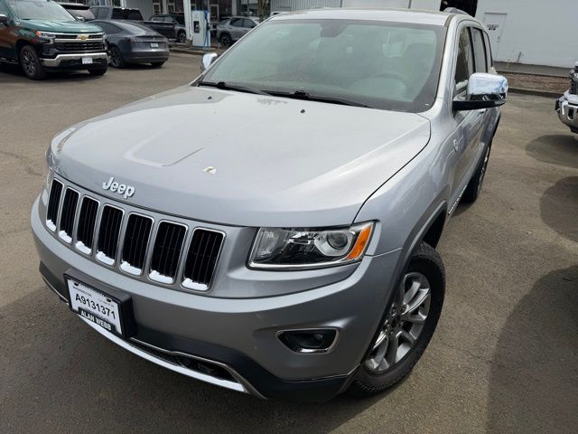Billet Silver Metallic Clearcoat 2016 Jeep Grand Cherokee Limited 4WD SUV / Crossover Four-Wheel Drive 8-Speed Automatic
