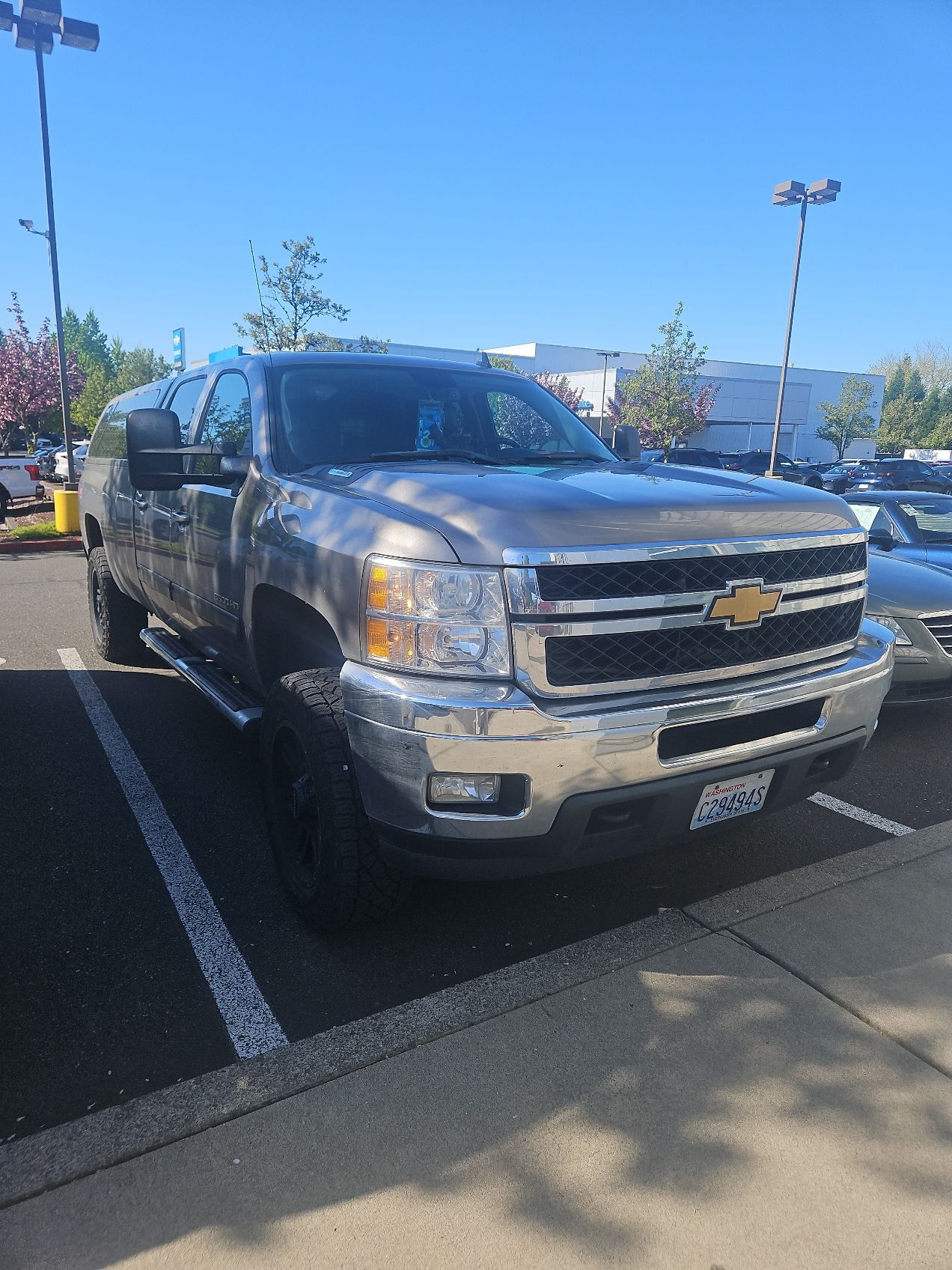 Graystone Metallic 2014 Chevrolet Silverado 3500HD LTZ Crew Cab 4WD Pickup Truck Four-Wheel Drive 6-Speed Automatic