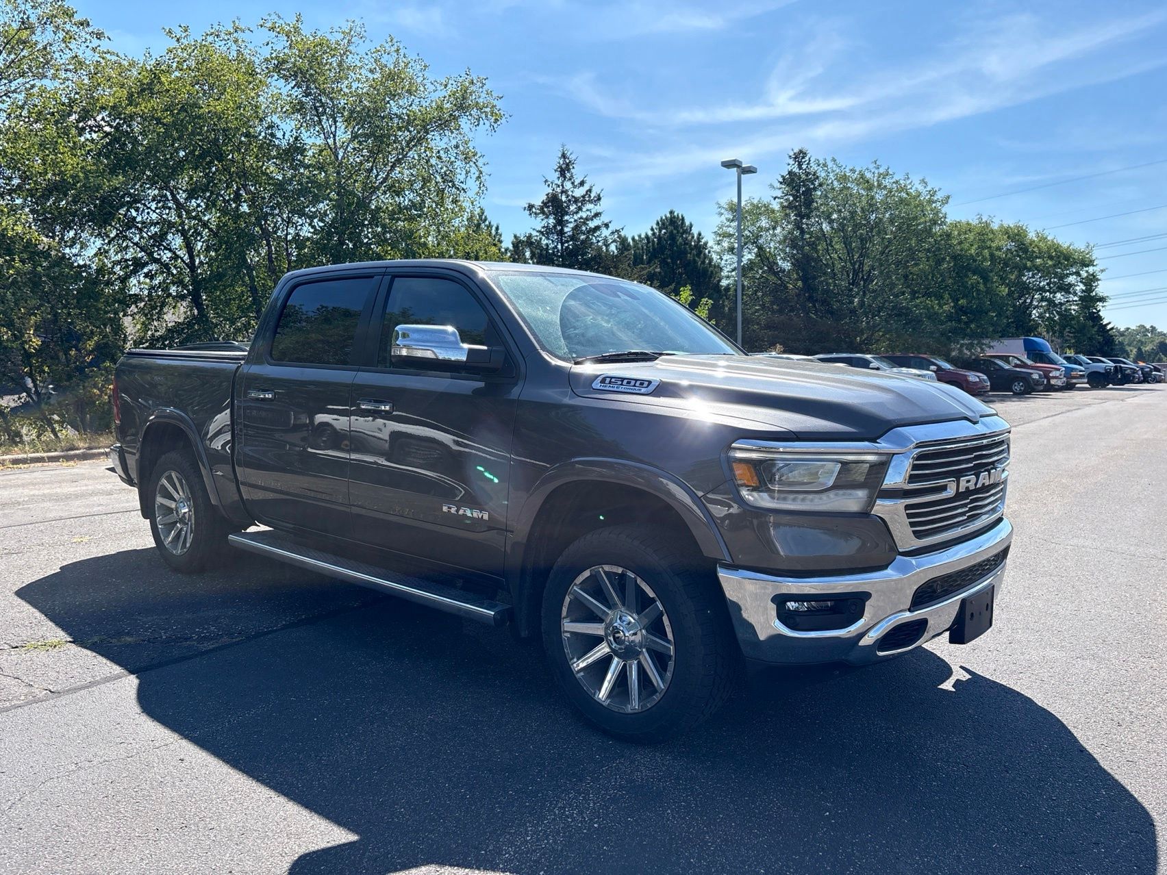 2022 Granite Crystal Metallic Clearcoat Ram 1500 Laramie 4X4 Truck