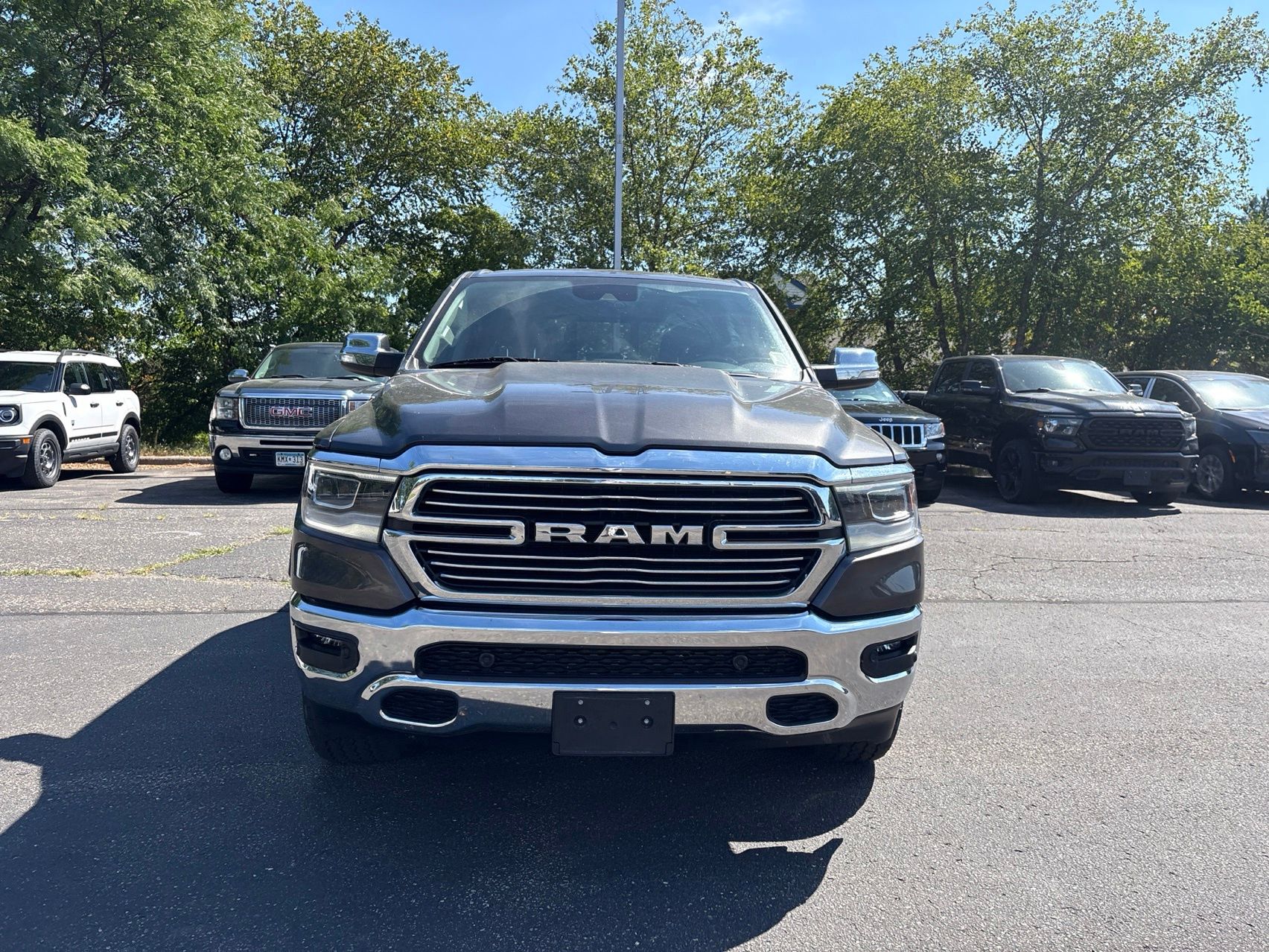 2022 Granite Crystal Metallic Clearcoat Ram 1500 Laramie 4X4 Truck