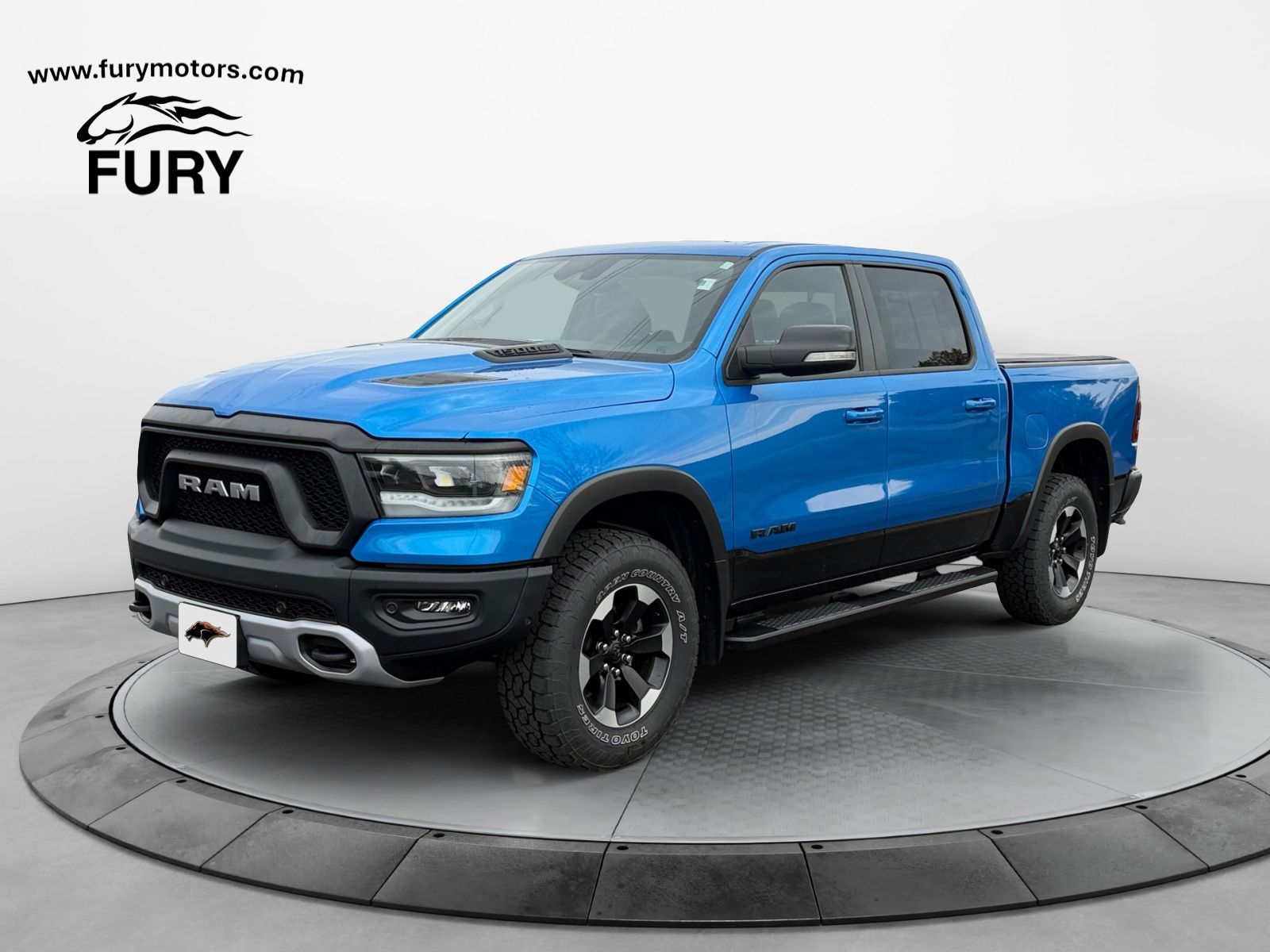 2022 Hydro Blue Pearlcoat Ram 1500 Rebel 4X4 Truck