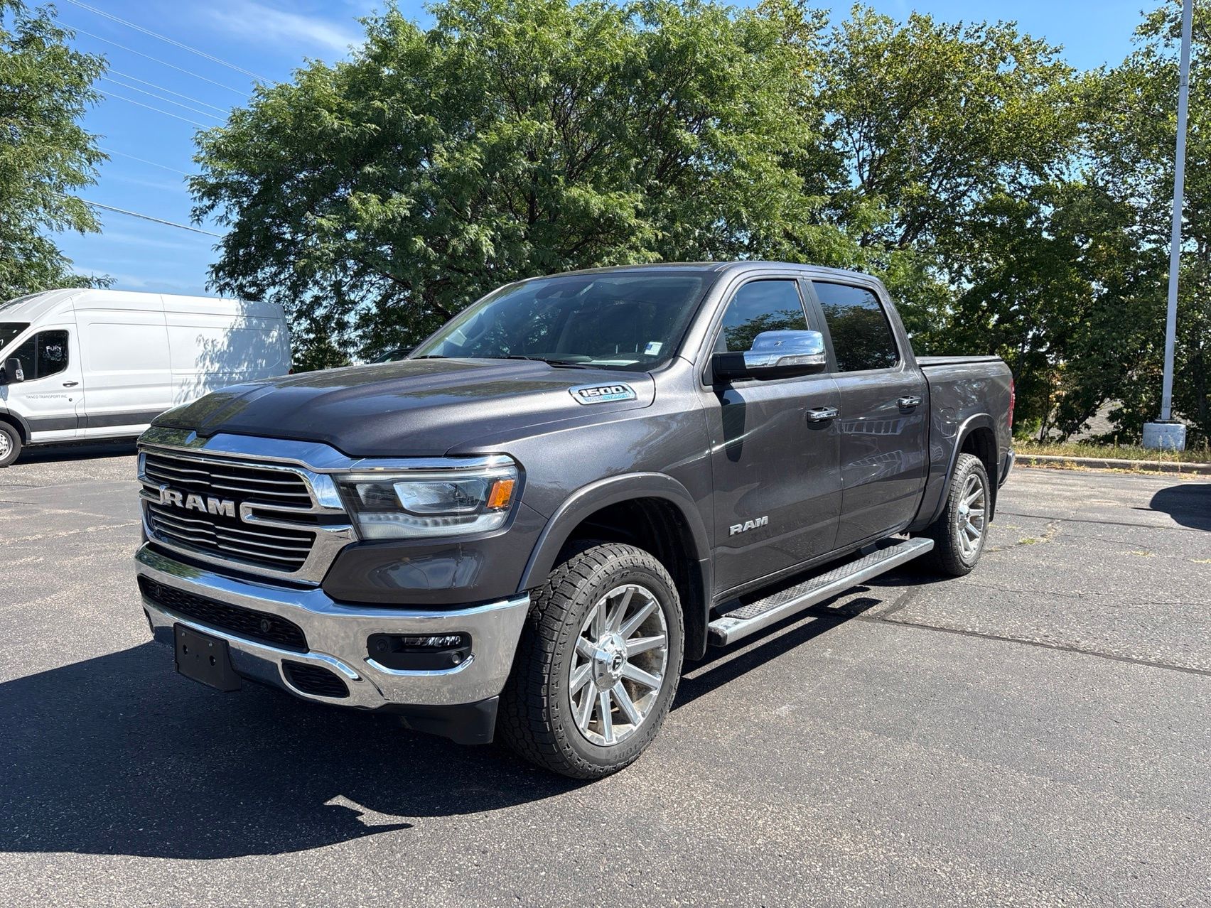 2022 Granite Crystal Metallic Clearcoat Ram 1500 Laramie 4X4 Truck