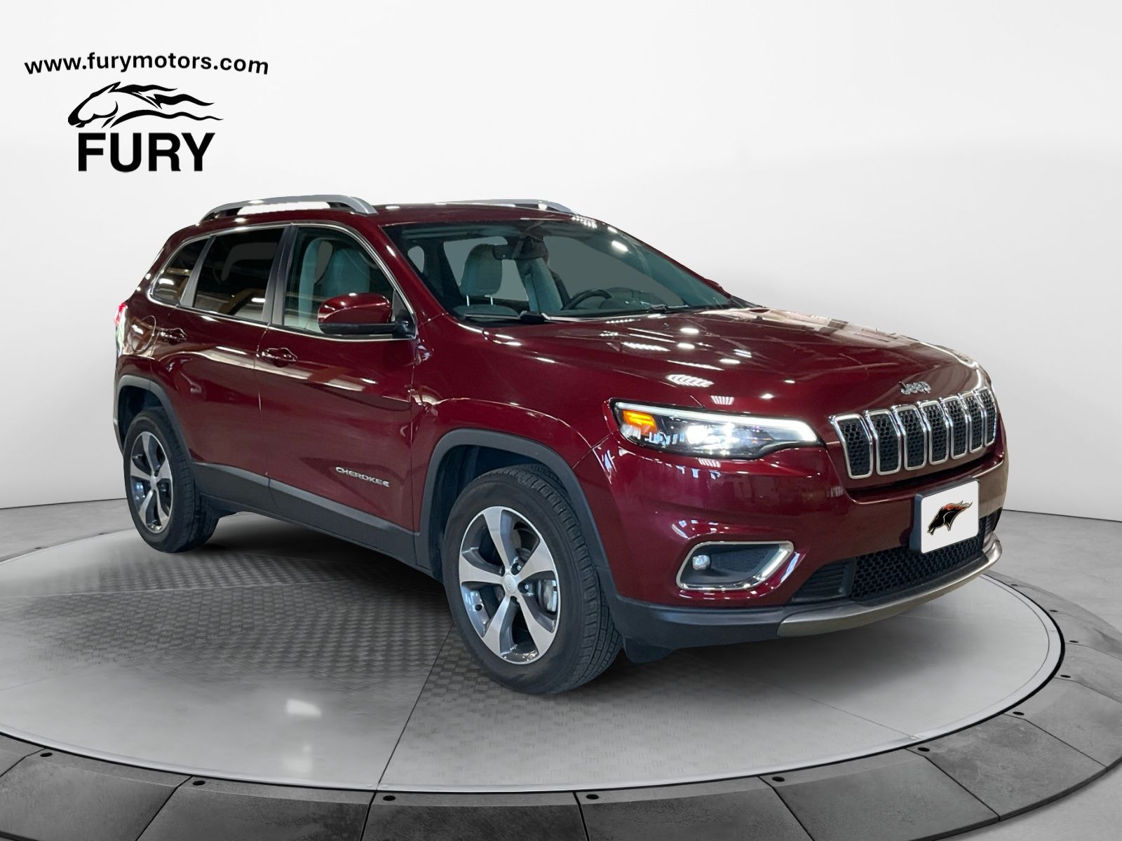 2019 Velvet Red Pearlcoat Jeep Cherokee Limited 4X4 SUV