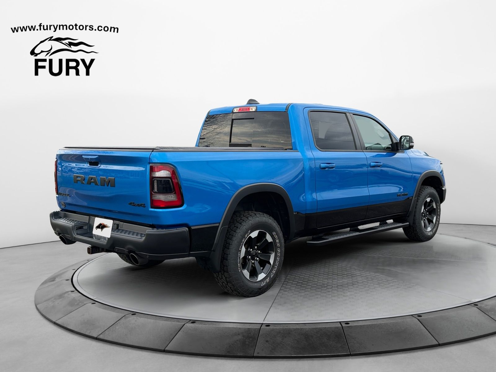 2022 Hydro Blue Pearlcoat Ram 1500 Rebel 4X4 Truck
