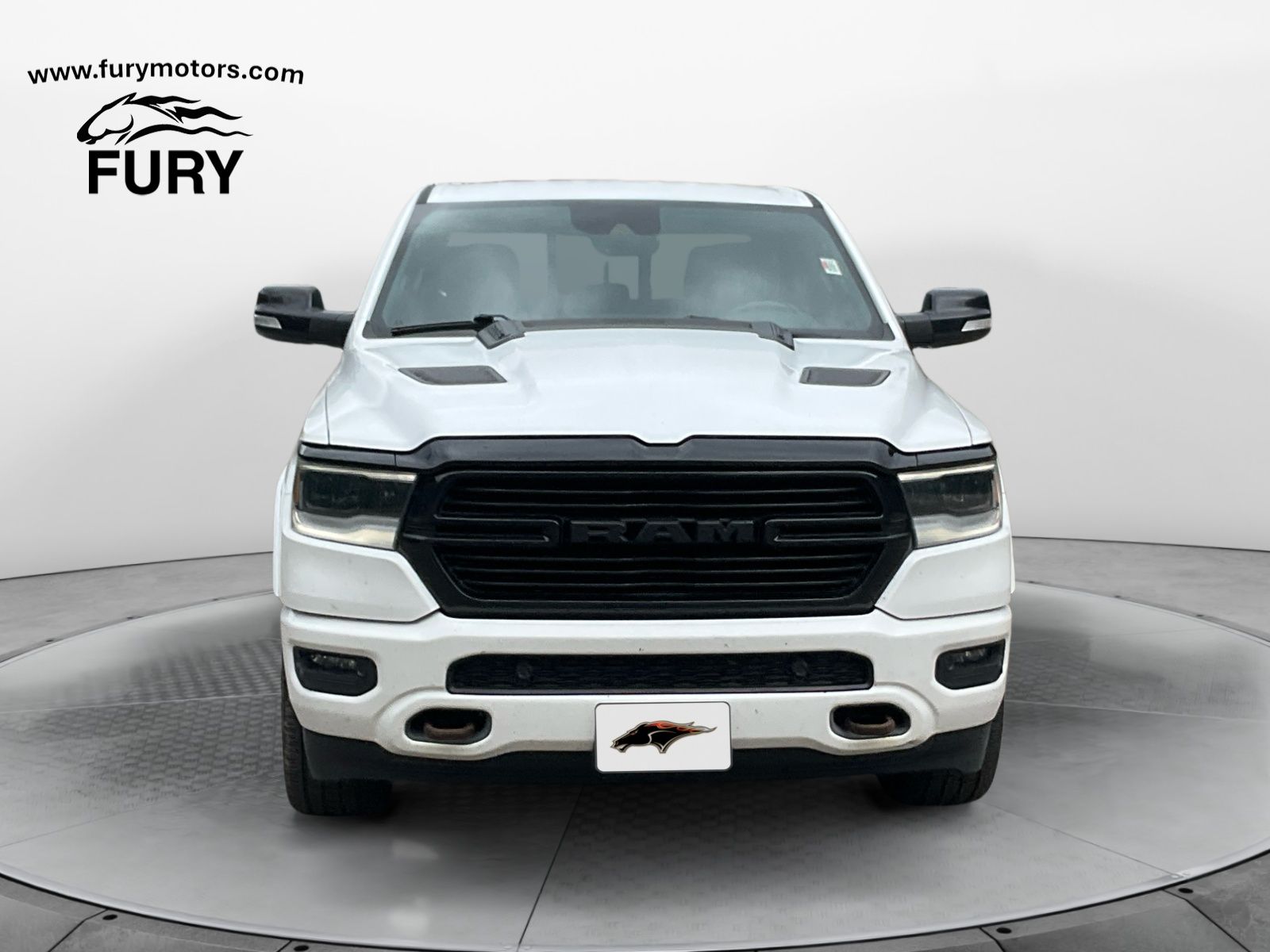 2022 Ivory White Tri-Coat Pearlcoat Ram 1500 Laramie 4X4 Truck