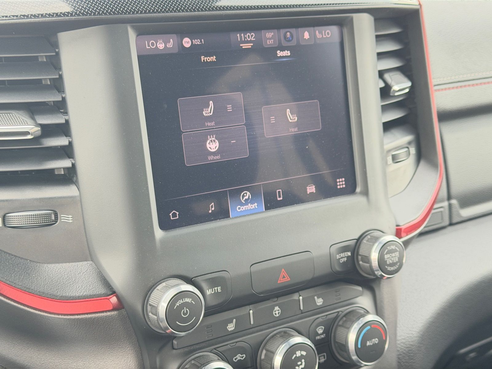 2022 Hydro Blue Pearlcoat Ram 1500 Rebel 4X4 Truck