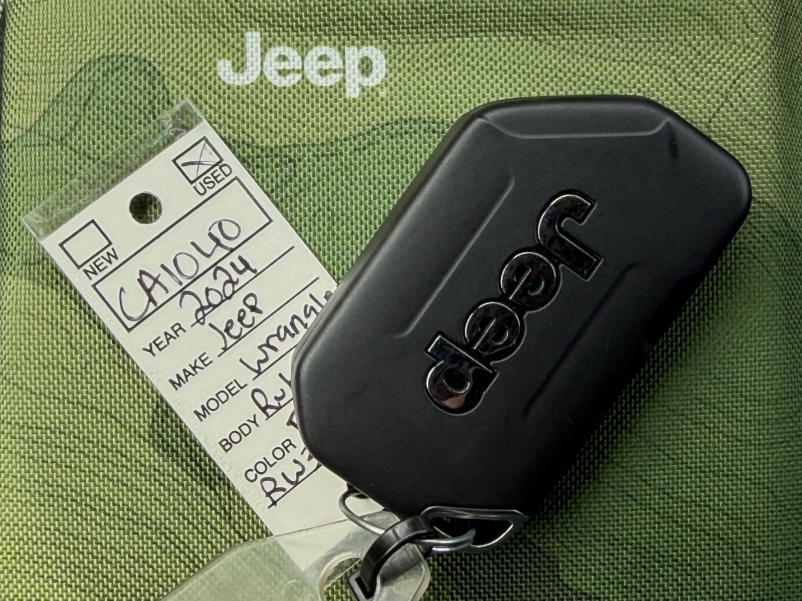 2024 Black Clearcoat Jeep Wrangler Rubicon X 4X4 SUV