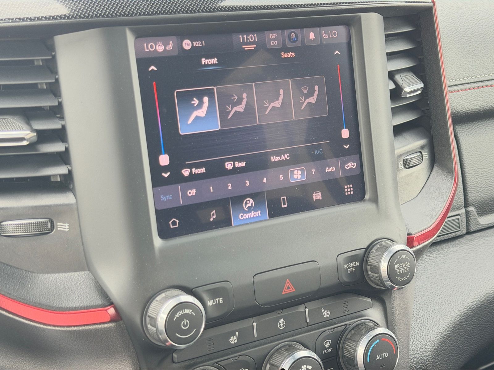 2022 Hydro Blue Pearlcoat Ram 1500 Rebel 4X4 Truck