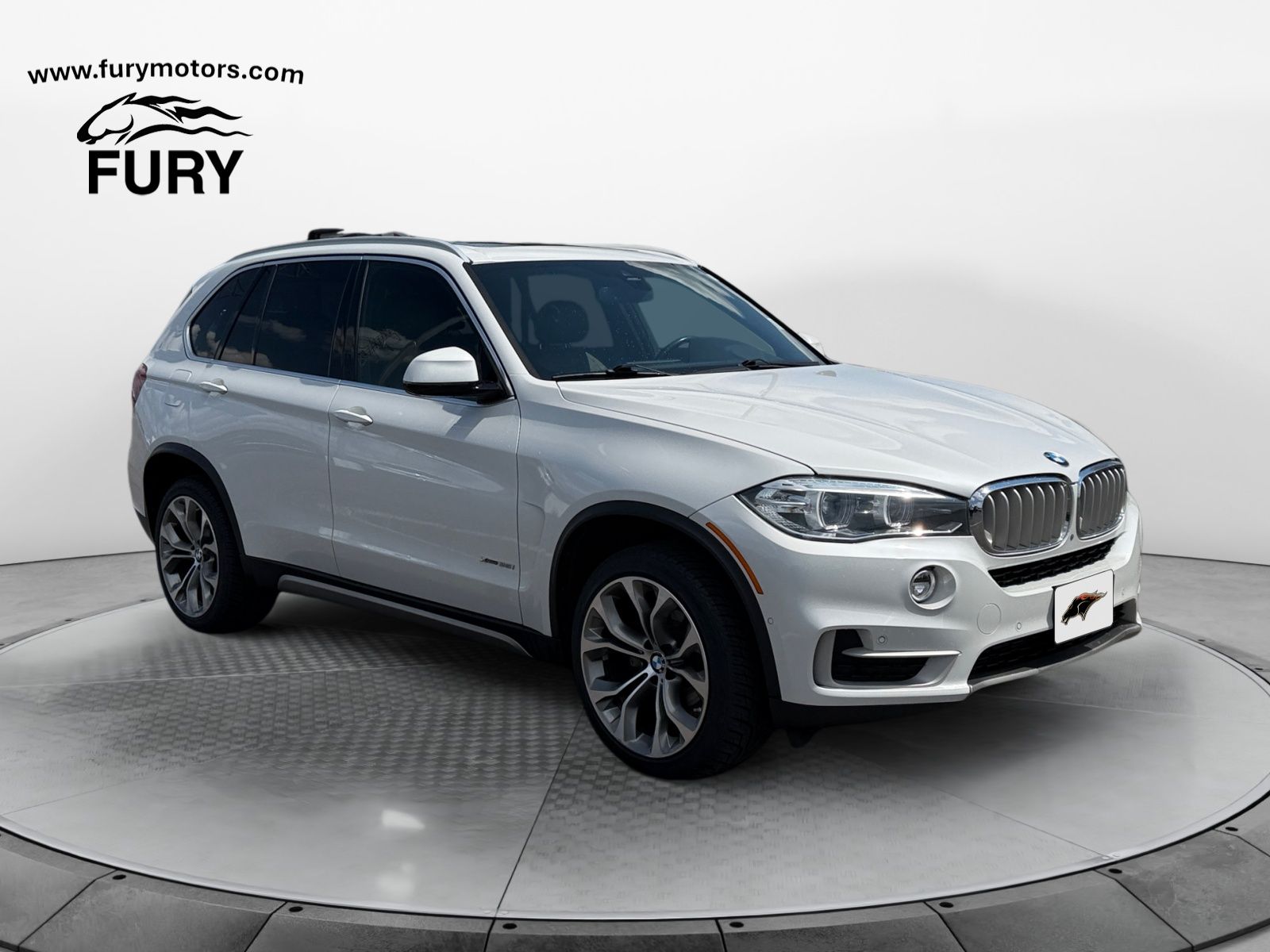 White Metallic 2018 BMW X5 SUV / Crossover All-Wheel Drive 8-Speed Automatic