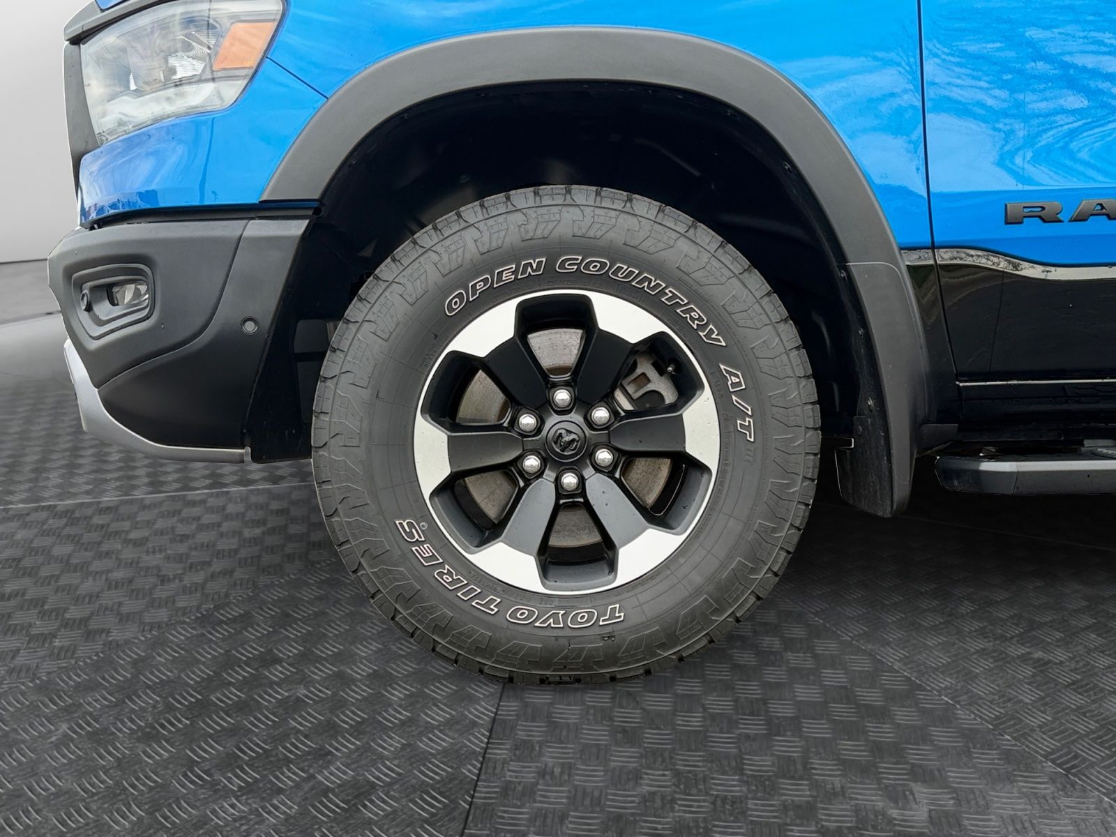 2022 Hydro Blue Pearlcoat Ram 1500 Rebel 4X4 Truck