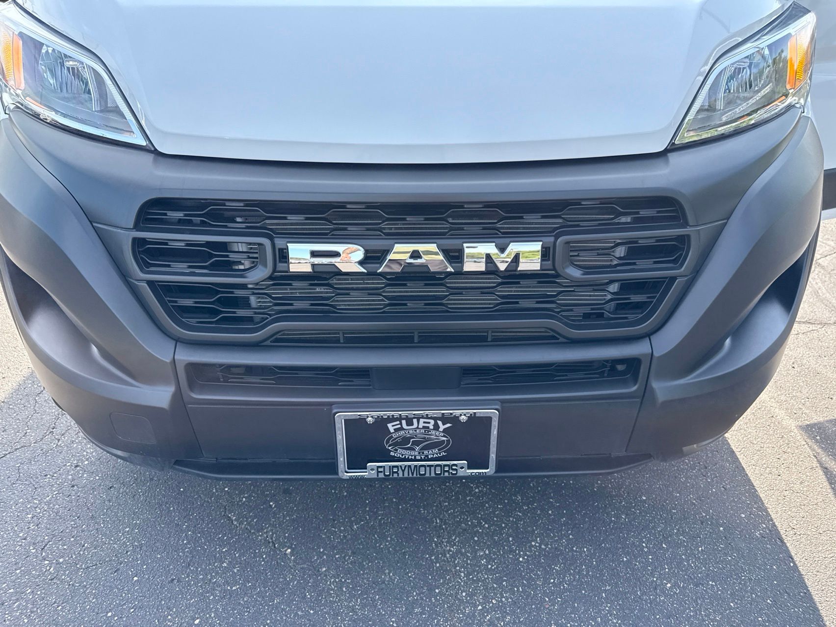 2025 Bright White Clearcoat Ram ProMaster 2500 High Roof FWD Van