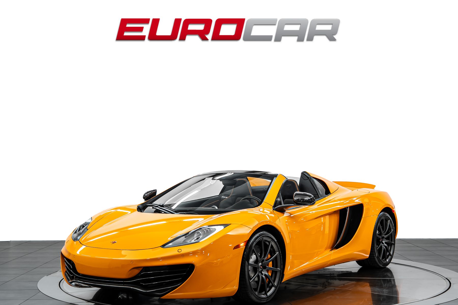 Orange 2013 McLaren MP4-12C Coupe Rear-Wheel Drive 7-Speed Automatic