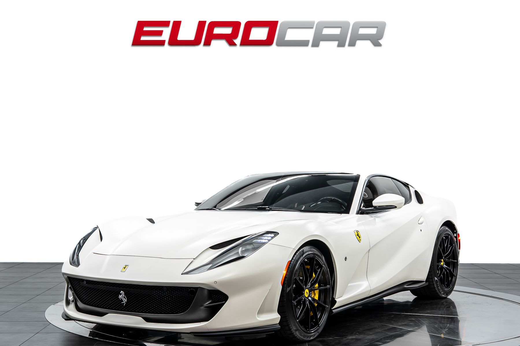 White 2020 Ferrari 812 Superfast RWD Coupe Rear-Wheel Drive 7-Speed Automatic