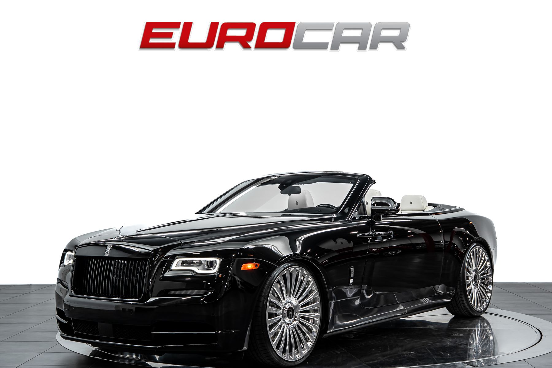 Black 2018 Rolls-Royce Dawn Convertible Convertible Rear-Wheel Drive 8-Speed Automatic