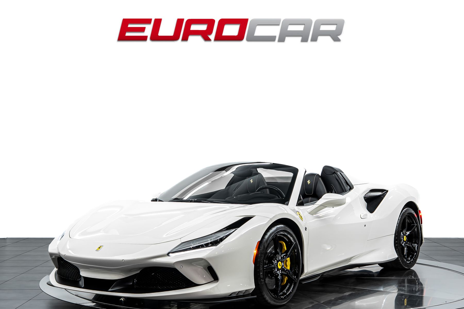 Bianco Avus 2022 Ferrari F8 Spider RWD Convertible Rear-Wheel Drive 7-Speed Automatic