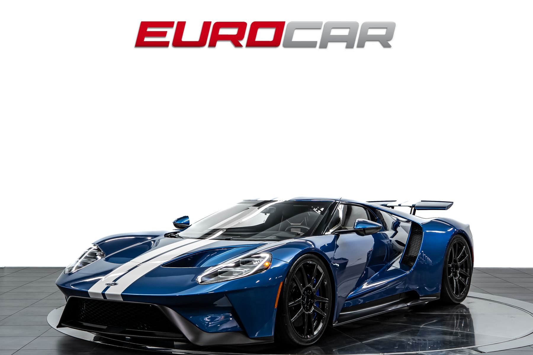 Blue 2019 Ford GT Coupe Rear-Wheel Drive
