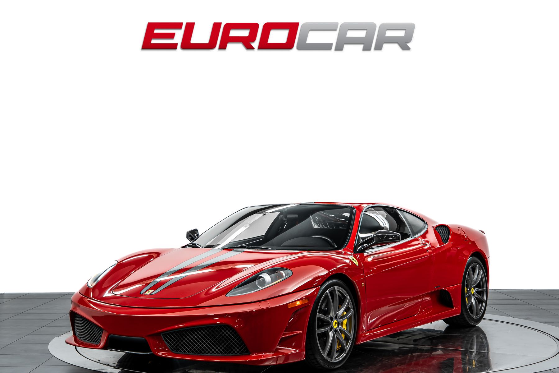 Red 2008 Ferrari 430 Scuderia Coupe Rear-Wheel Drive 6-Speed Automatic
