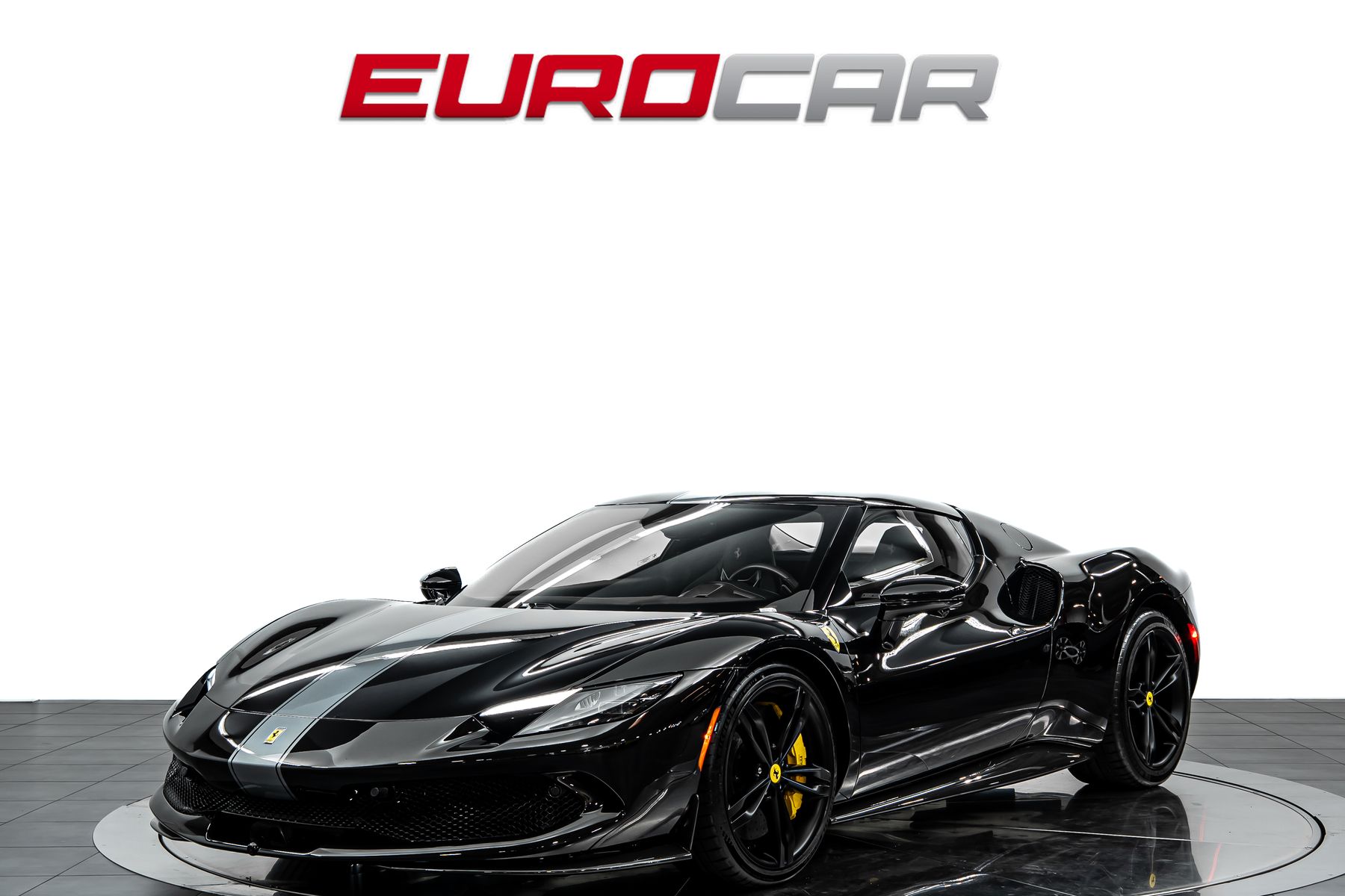 Nero Daytona Metallic 2024 Ferrari 296 GTB Coupe Rear-Wheel Drive 8-Speed Dual Clutch