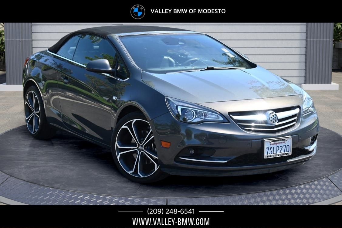 Graystone Metallic 2016 Buick Cascada Convertible Front-Wheel Drive 6-Speed Automatic Overdrive