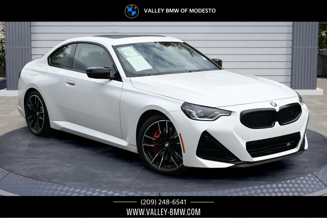 Alpine White 2025 BMW 2 Series M240i Coupe RWD Coupe Rear-Wheel Drive 8-Speed Automatic