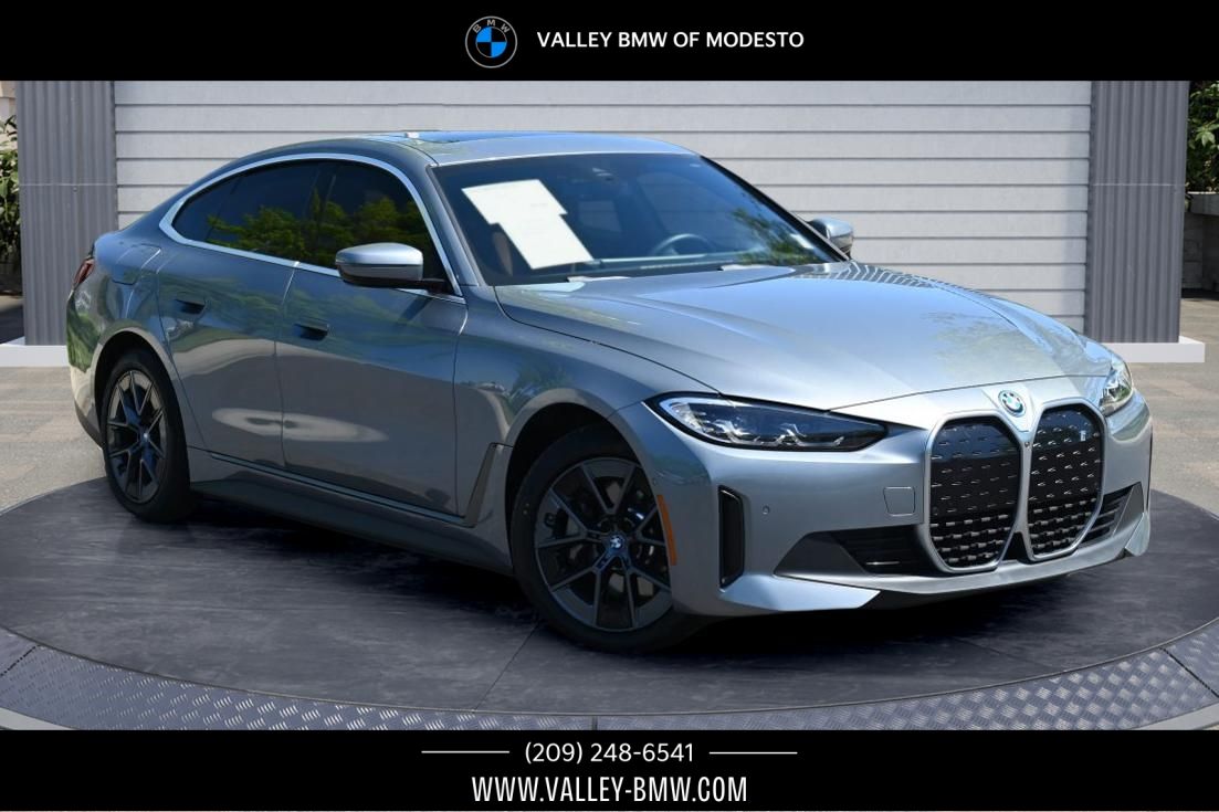 Skyscraper Gray Metallic 2023 BMW i4 eDrive35 Gran Coupe FWD Sedan Rear-Wheel Drive Automatic