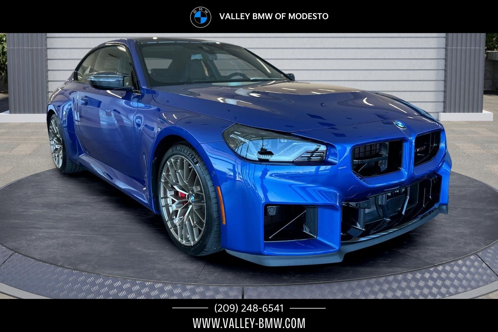 Blue Metallic 2026 BMW M2 Coupe Rear-Wheel Drive 8-Speed Automatic