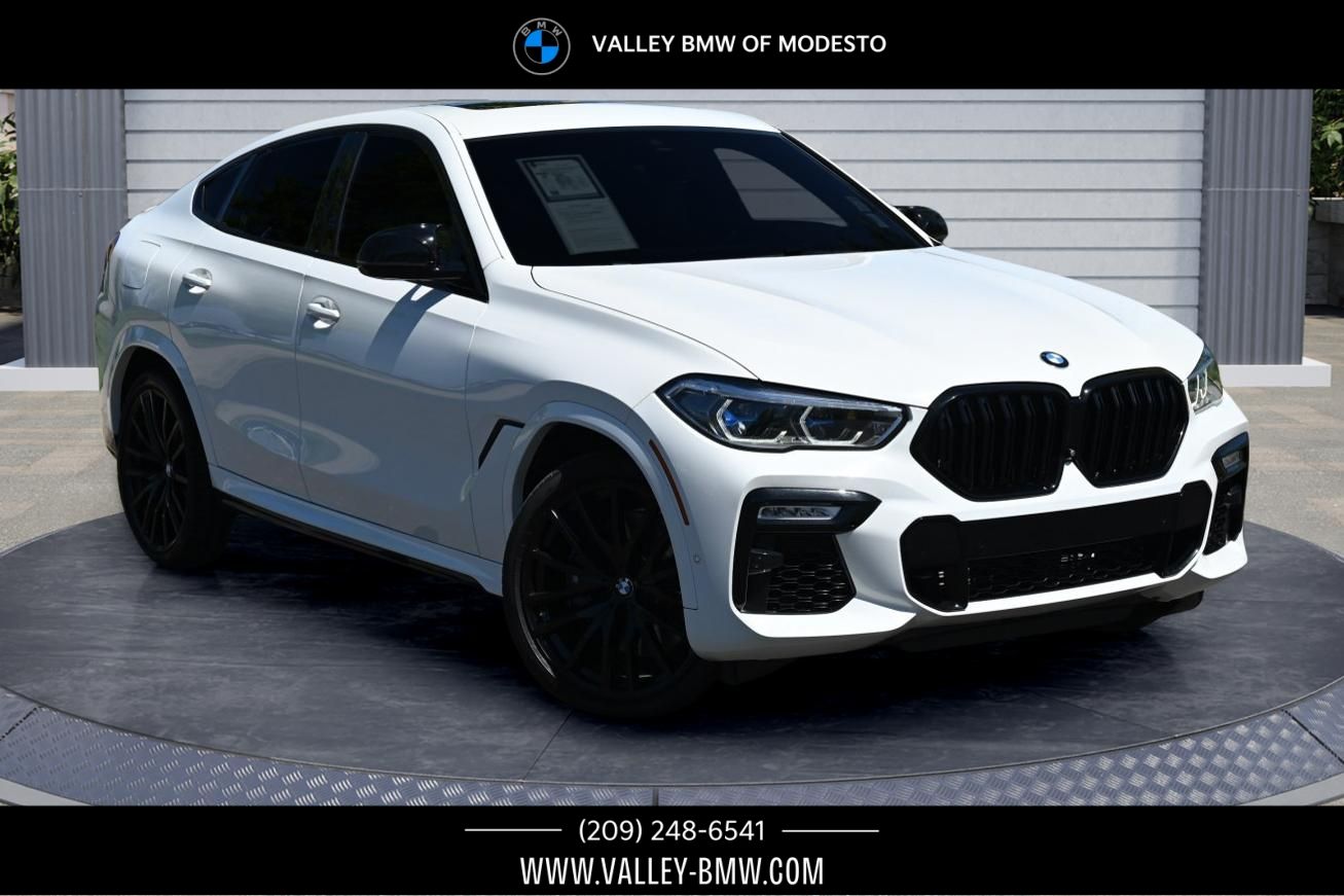 Alpine White 2020 BMW X6 xDrive40i AWD SUV / Crossover All-Wheel Drive 8-Speed Automatic