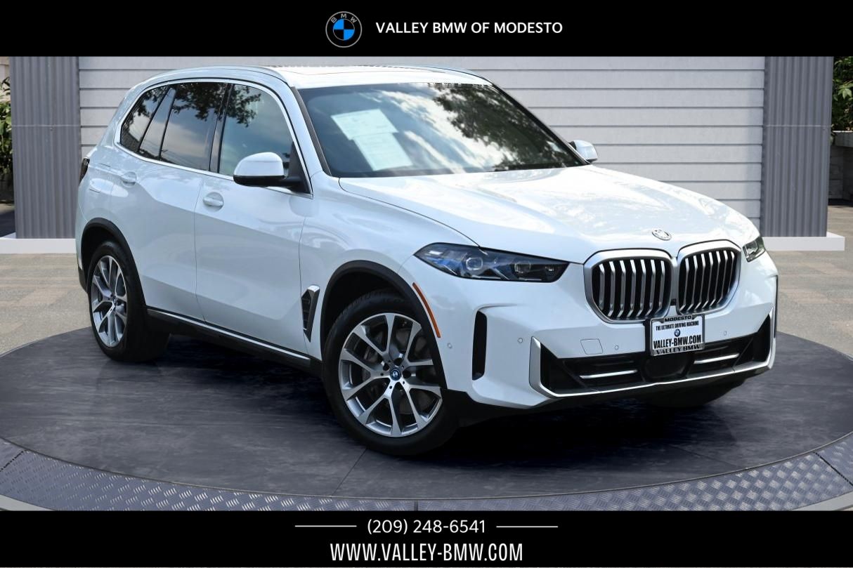 Alpine White 2024 BMW X5 SUV / Crossover All-Wheel Drive 8-Speed Automatic