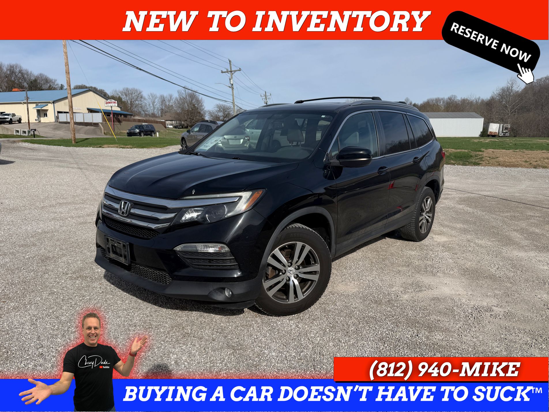 2017 Honda Pilot EX-L AWD with RES