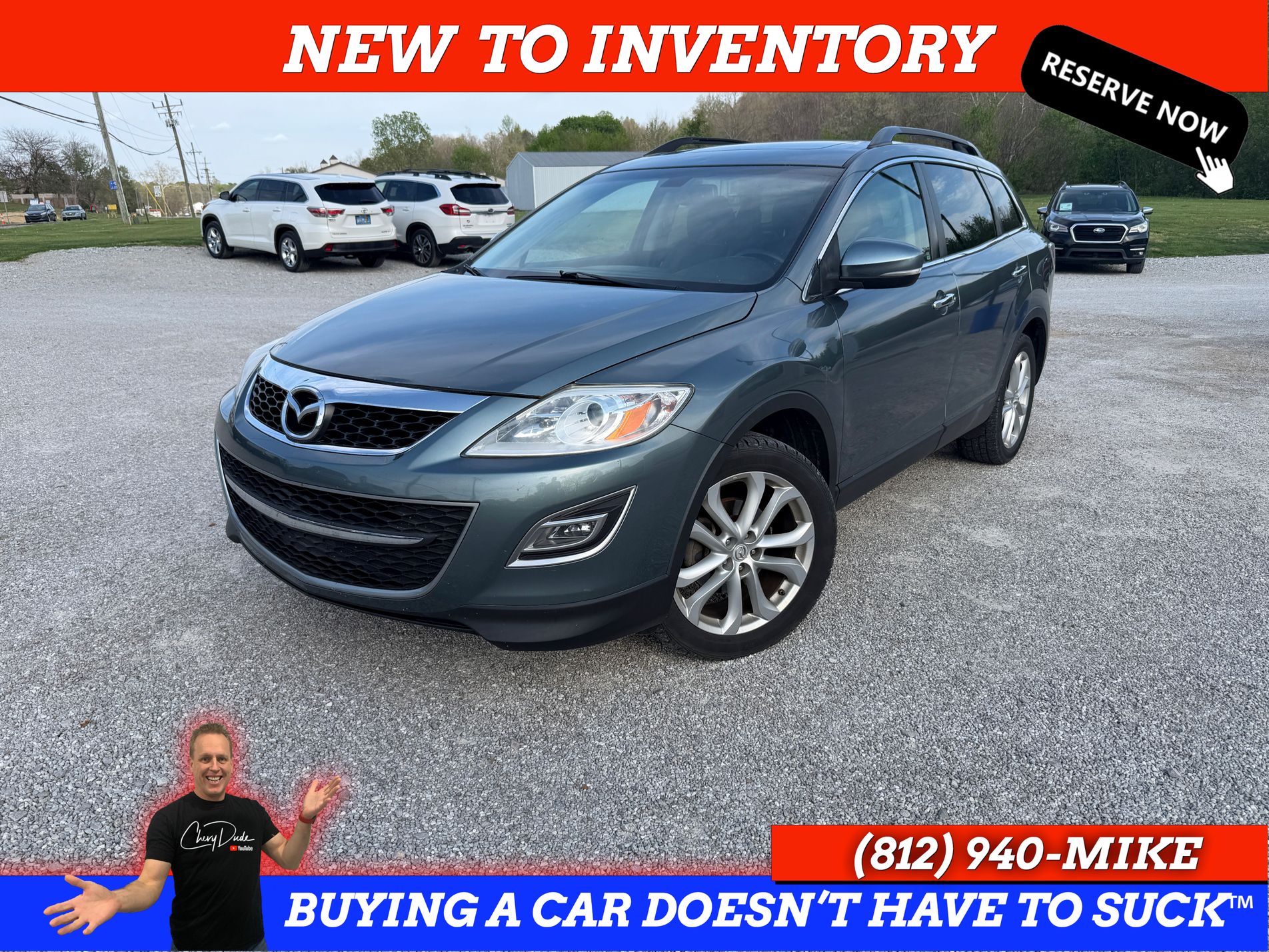 Dolphin Gray Mica 2011 Mazda CX-9 Grand Touring AWD SUV / Crossover All-Wheel Drive 6-Speed Automatic