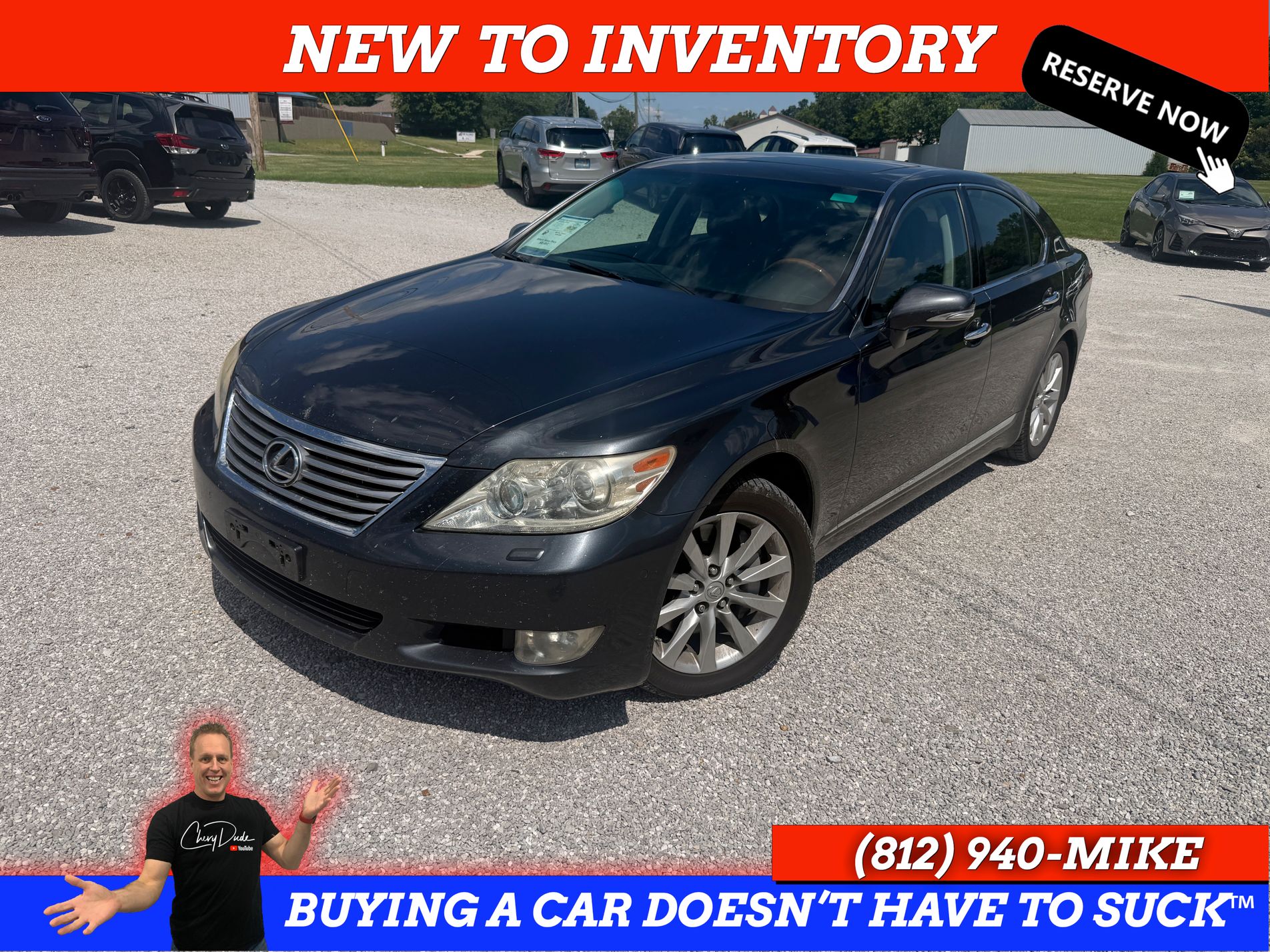 Smoky Granite Mica 2010 Lexus LS Sedan All-Wheel Drive 8-Speed Automatic