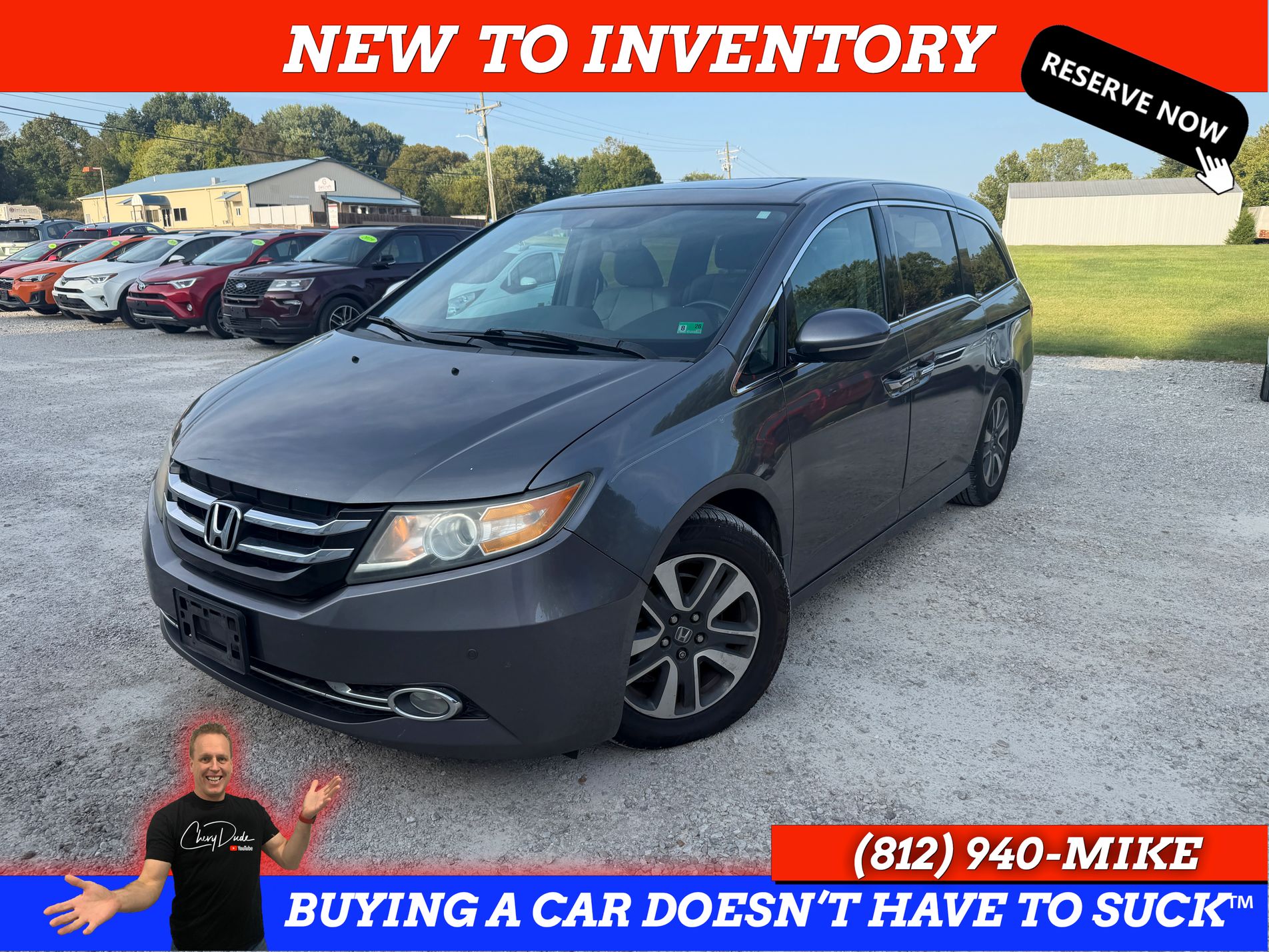  2014 Honda Odyssey Touring FWD   
