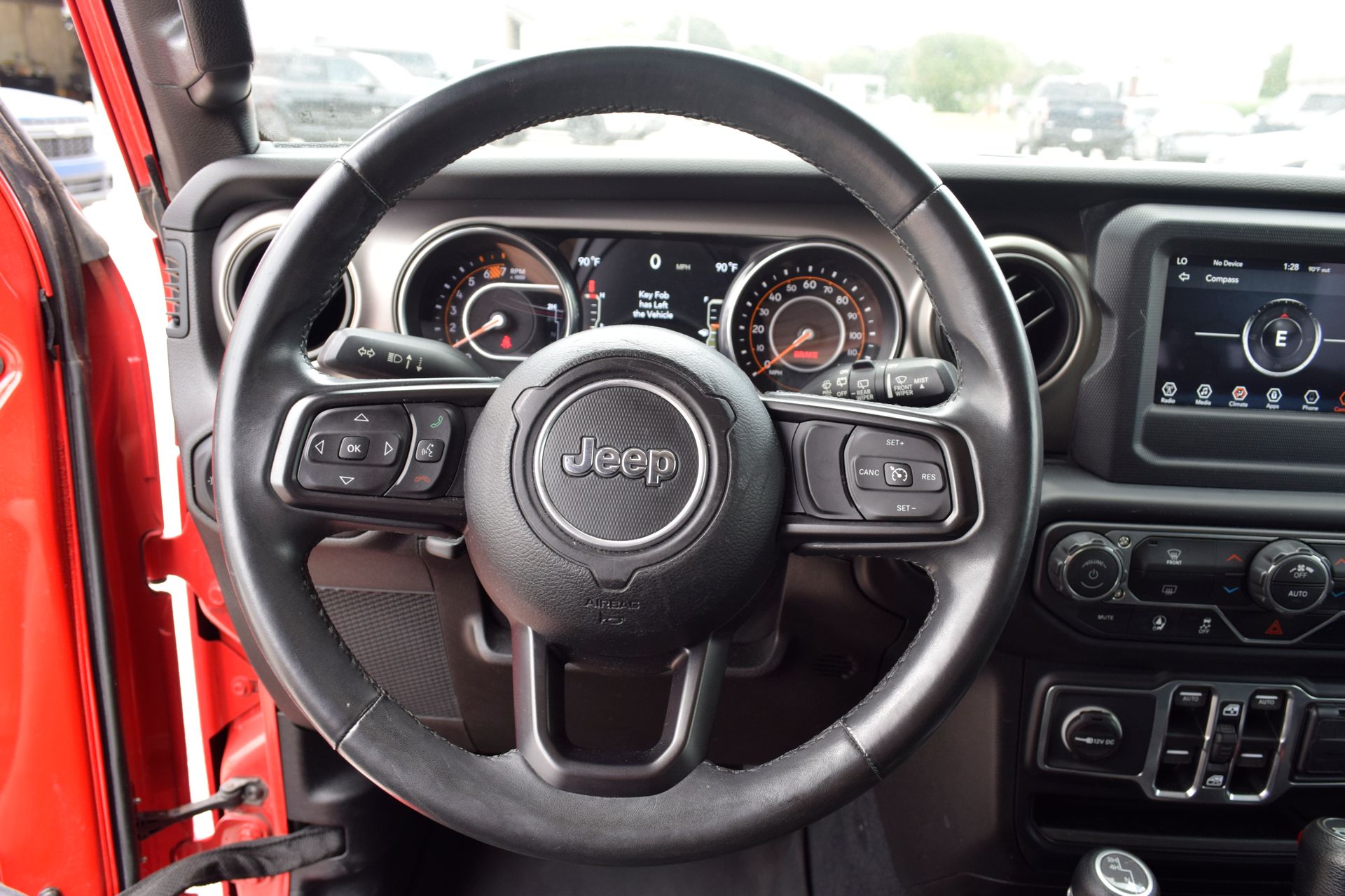 2018 Jeep Wrangler Unlimited Sport S Red at Toyota of Victoria
